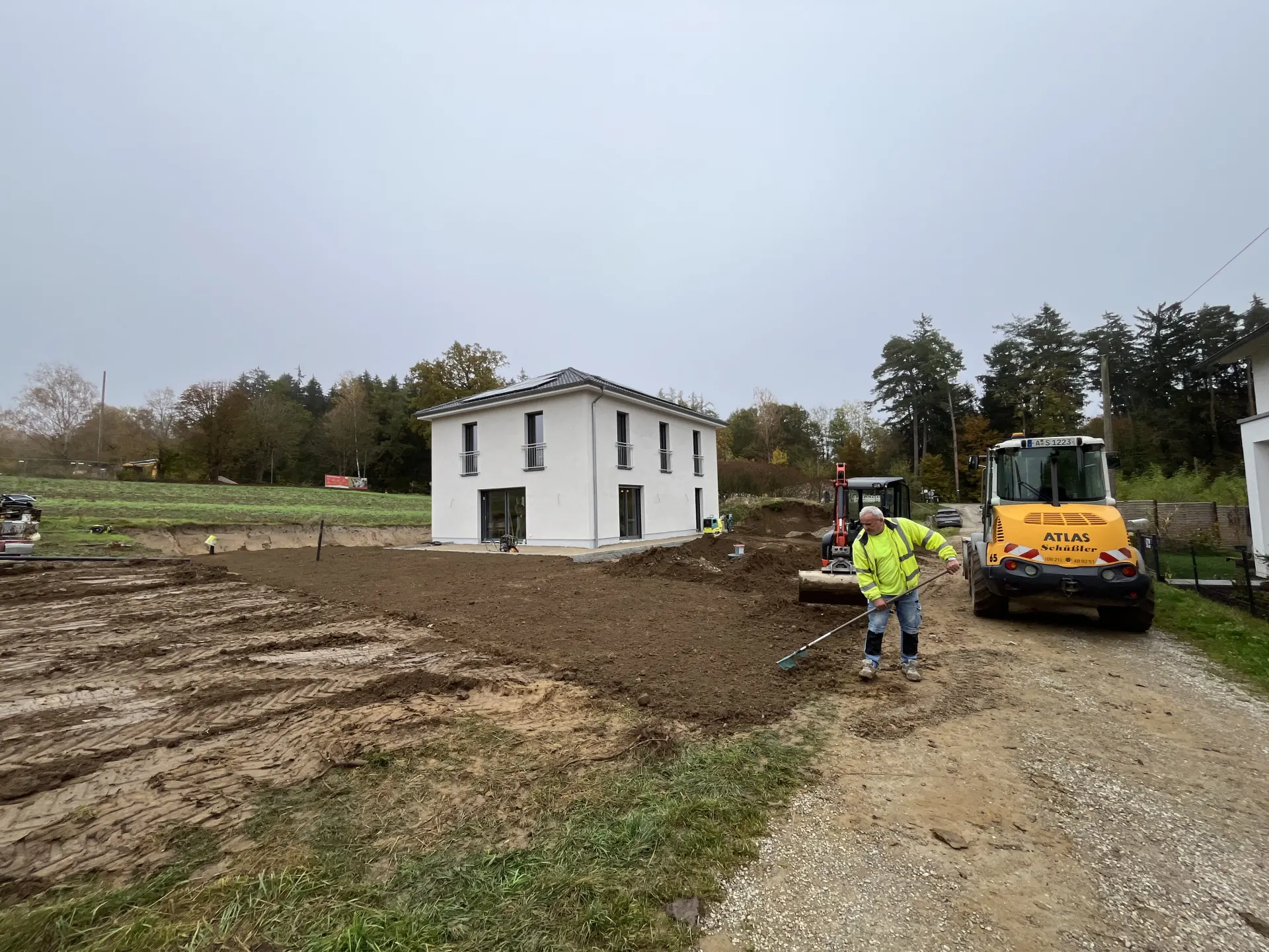 Attraktive Landschaftsarchitektur