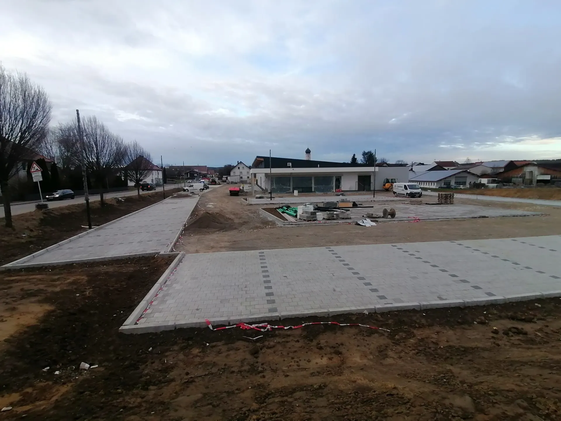 Attraktive Landschaftsarchitektur