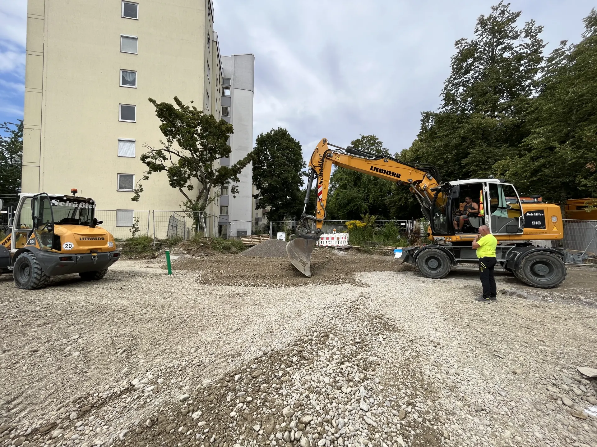 Attraktive Landschaftsarchitektur