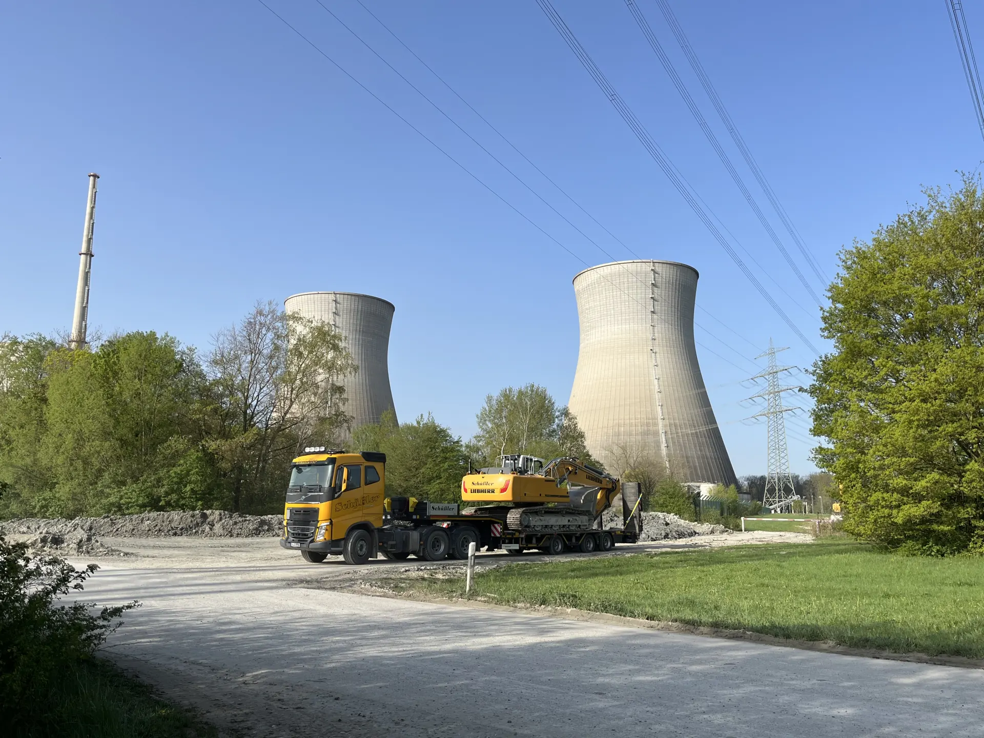 Sicherer Transport von Materialien