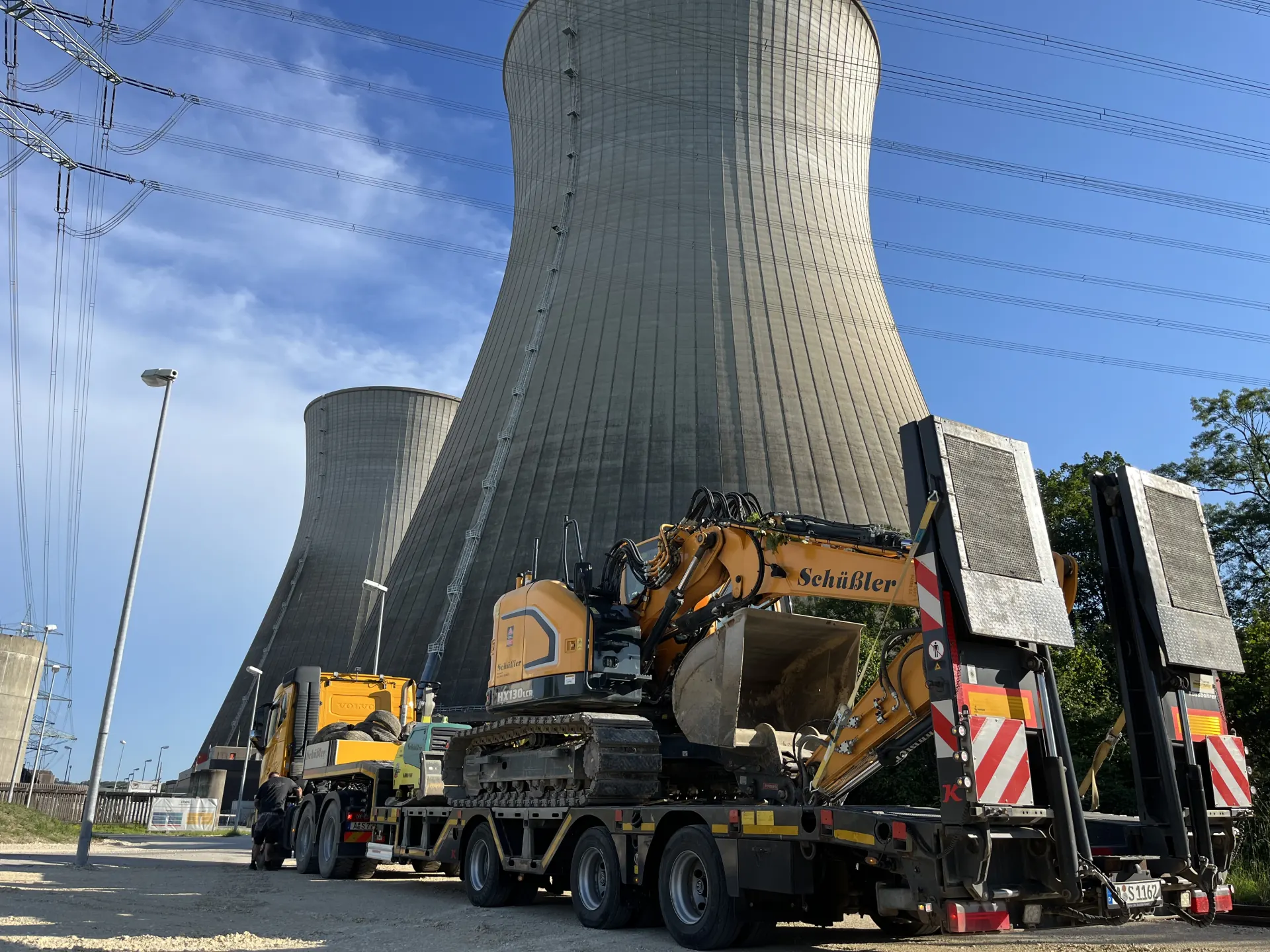 Sicherer Transport von Materialien